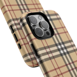 HBD Burberry Design Case For iPhone