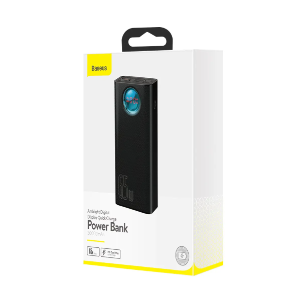 Baseus Amblight Power Bank - 65w-30,000mAh Black