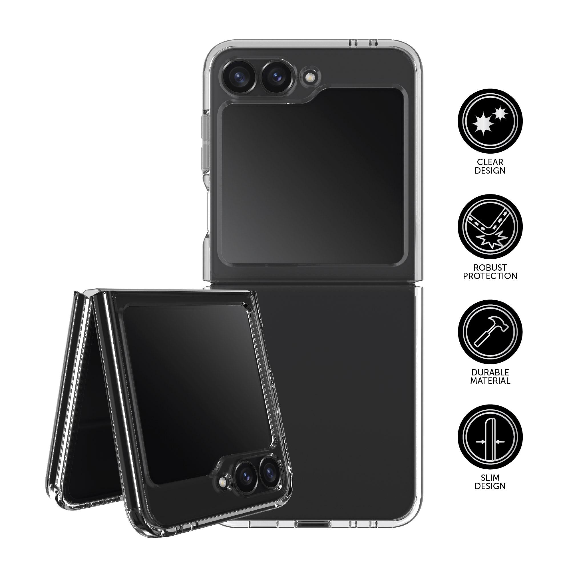 CREATIVE CASE FOR SAMSUNG FLIP 6 CASE | BLACK
