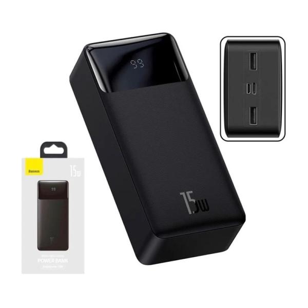 Baseus Bipow Digital Display Power Bank 30000mAh 15W