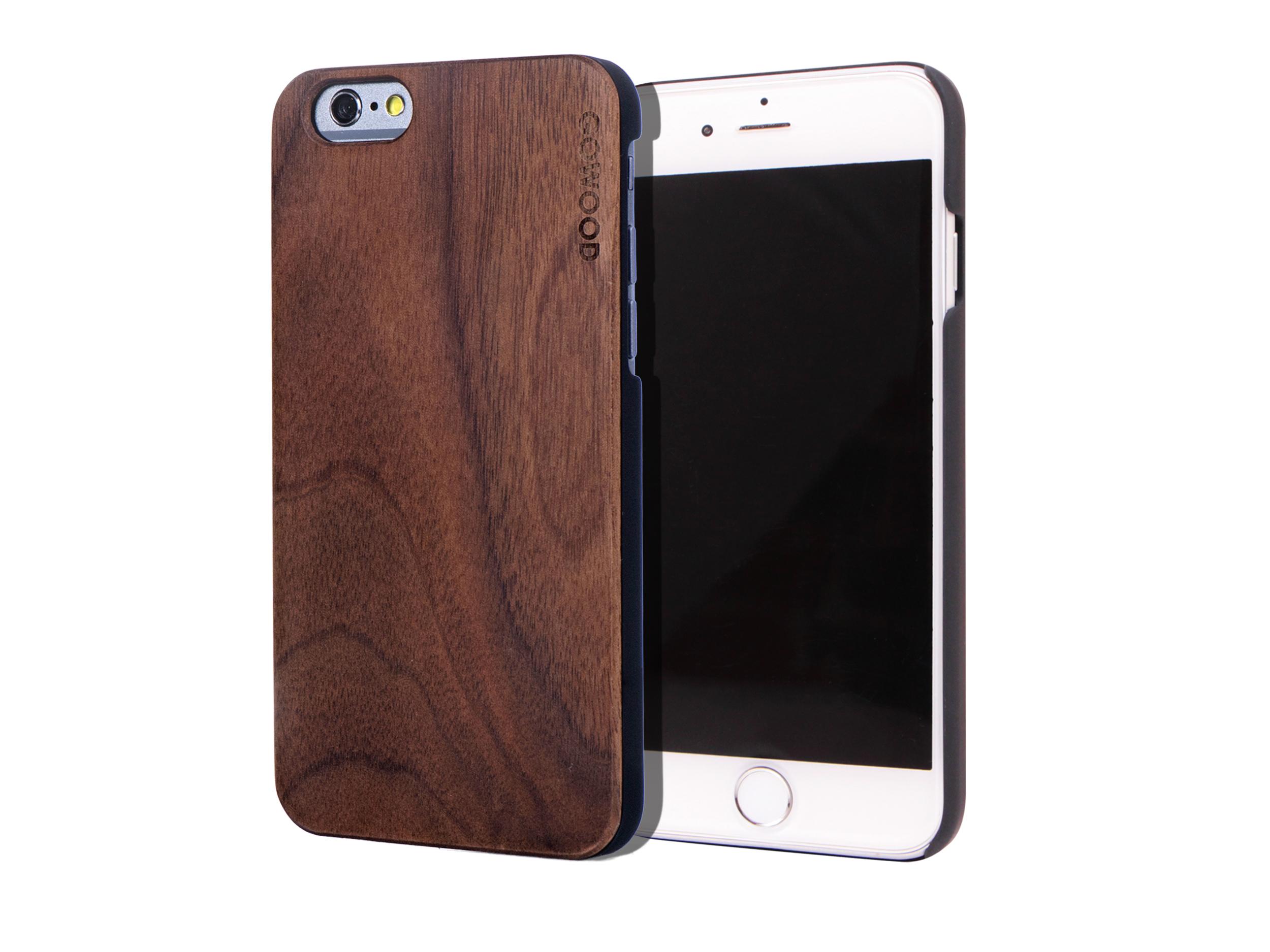 Wood case for iPhone