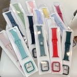 New 2in1 Watch Strap with Case for Apple Watch Bands