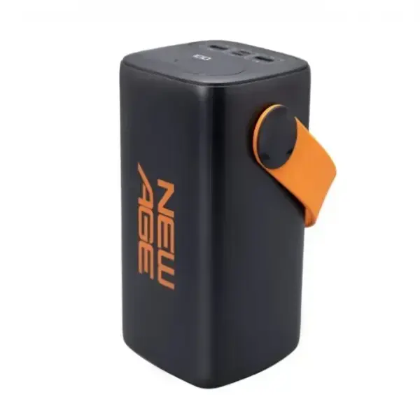 New Age 66000mAh PD Power Bank - Black