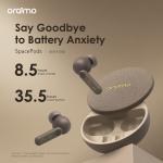 Oraimo SpacePods x Burna Boy ANC True Wireless Earbuds - Space Brown