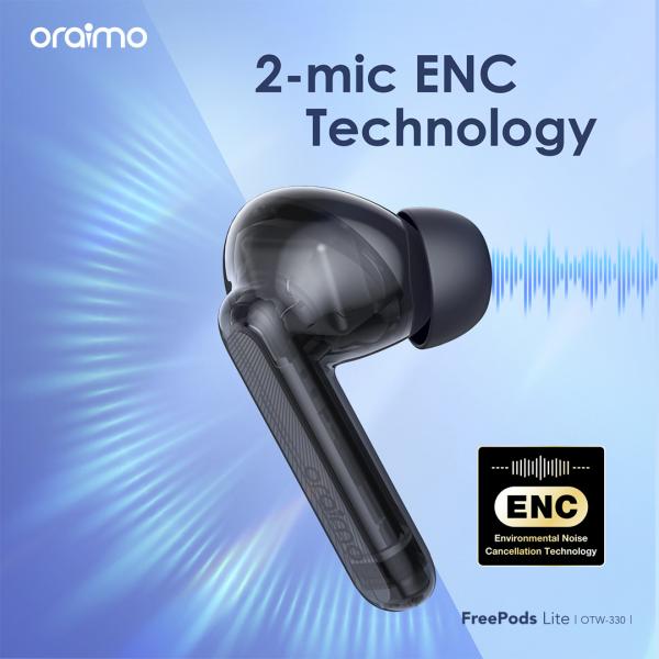 oraimo FreePods Lite ENC True Wireless Earbuds