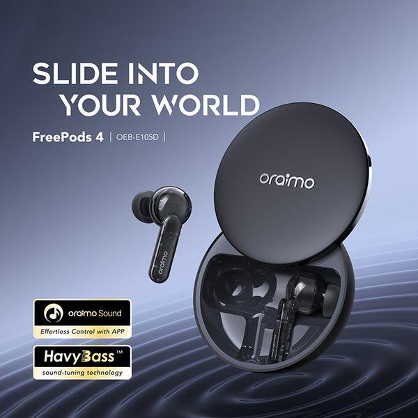 Oraimo FreePods 4 ANC True Wireless Earbuds