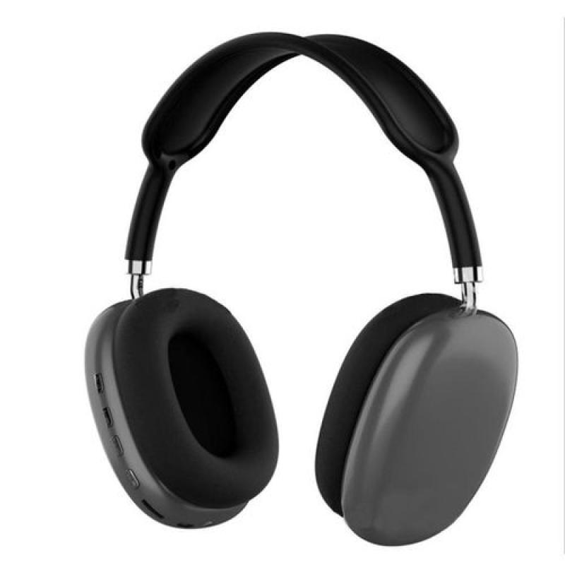 P9 Wireless Headphones Bluetooth Headset - Black - OPEN BOX
