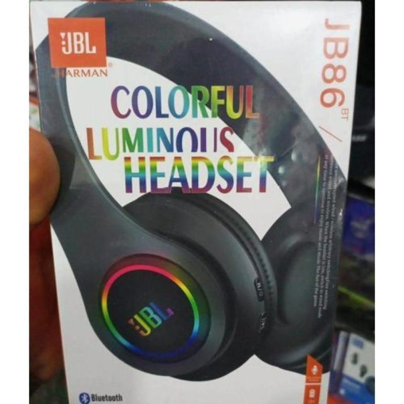 
Jbl Bluetooth Colorful Luminous Headset JB86