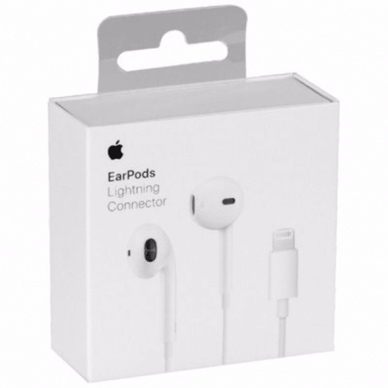 RECRSI Earpods With Lightning Connector White