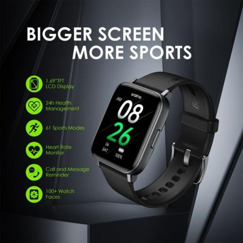 Oraimo Smart Watch Lite Black