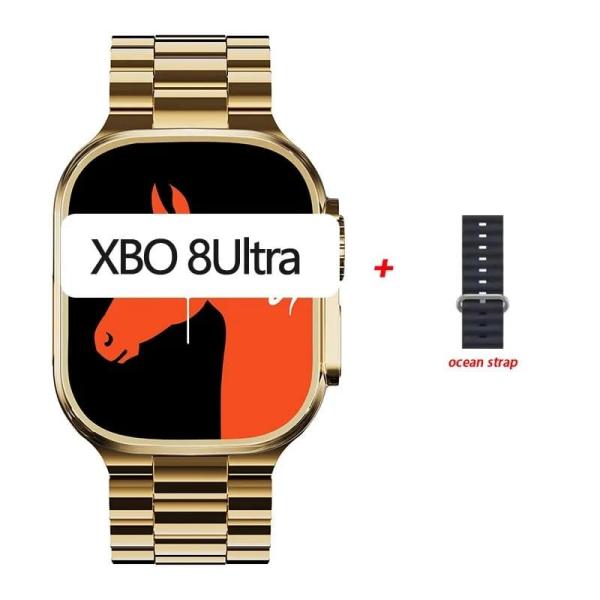 X-BO 8Ultra Smart Watch - Gold