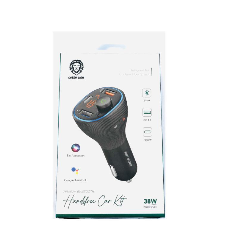 Greenlion 38w Dual Port Car charger Black