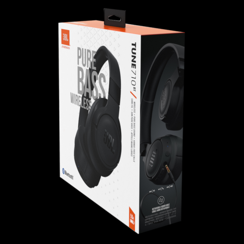 JBL Headset Tune 710BT - Geninue Black