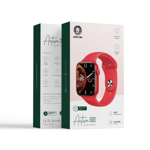 Green Lion Active SE Smart Watch - Black