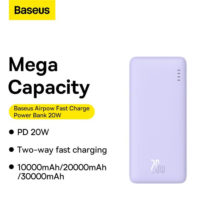 Baseus Airpow Power Bank - 20W - 20000mAh