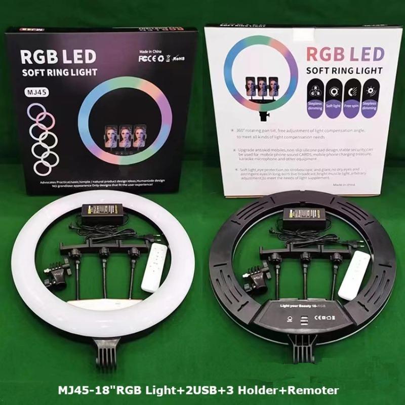 MJ-56 LED Ring Light 22 Inches - RGB