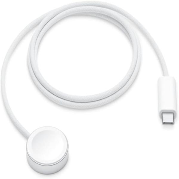 Authentic iWatch Charger - 1M - THREADED - White - NO BOX