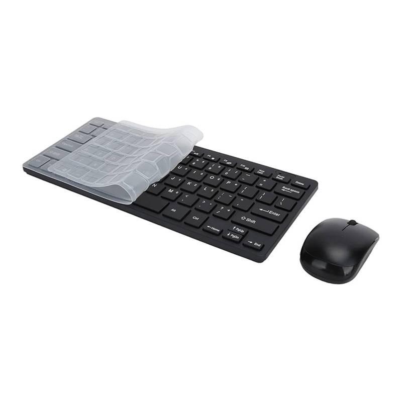 K-03 Wireless Mini Multimedia Keyboard And Mouse Black