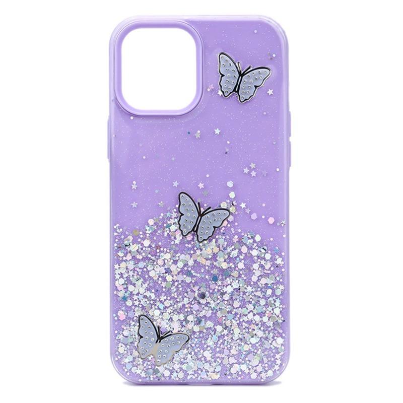 Glitters iPhone Case - Purple