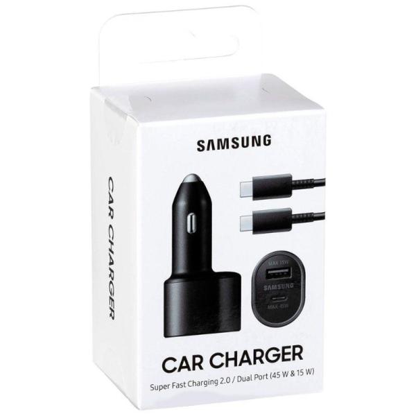 Samsung 25W | 45w USB-C Car charger  - Black