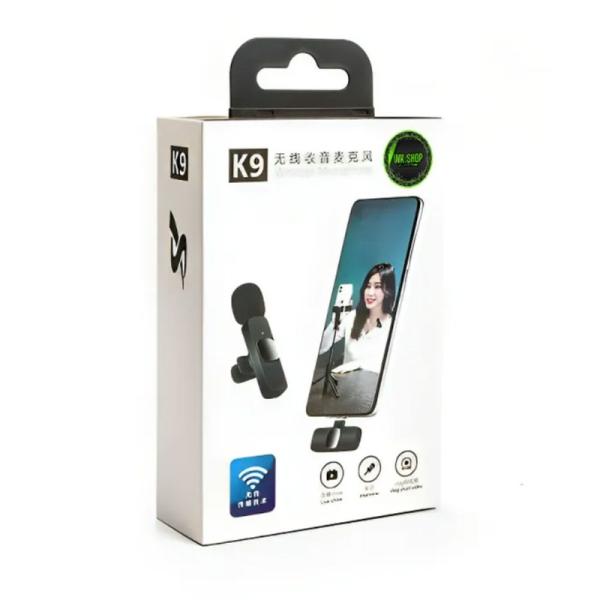 K9 Dual Wireless Microphone - Black