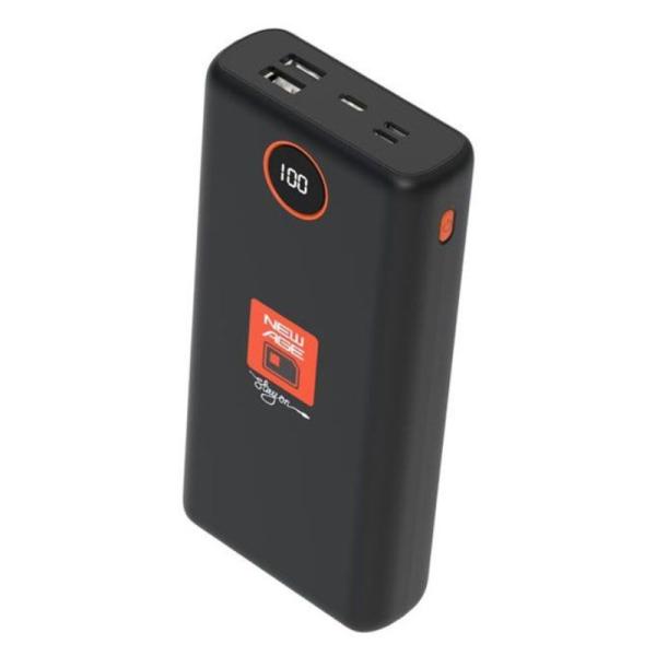 New Age Power Bank - 30000mAh - Black