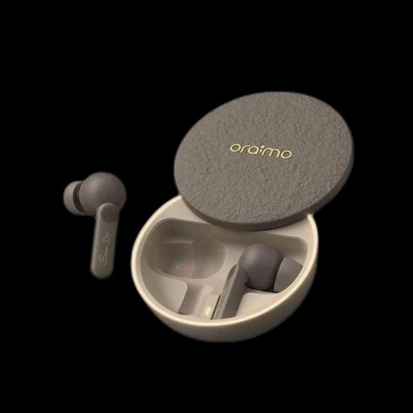 Oraimo SpacePods x Burna Boy ANC True Wireless Earbuds - Space Brown