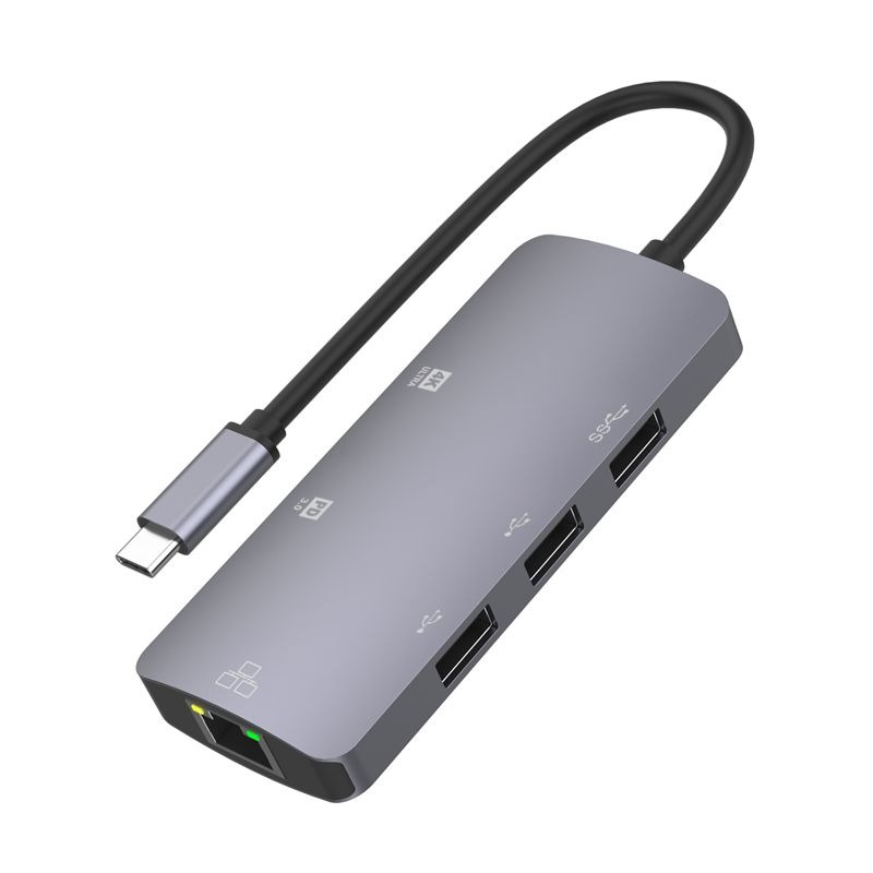 Onten 6 in 1 USB-C Docking Station UC910