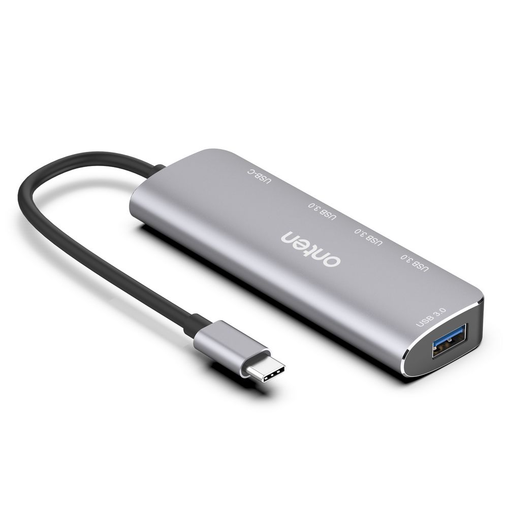 ONTEN 6 in 1 Type-C to 4-port USB 3.0 Hub