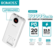 ROMOSS 30000MAH POWERBANK 22.5WATTS SW30PF