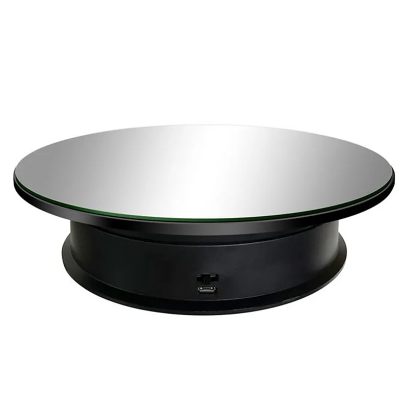 MIRROR ROTATING DISPLAY STAND