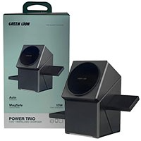 GREEN LION POWER TRIO 3 IN 1 WIRELESS CHARGER