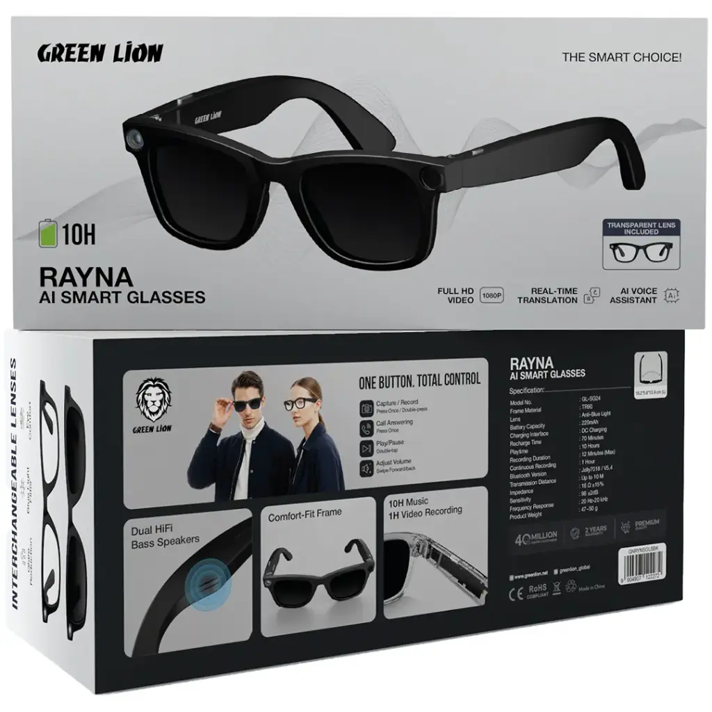 Green Lion Rayna Smart Glasses