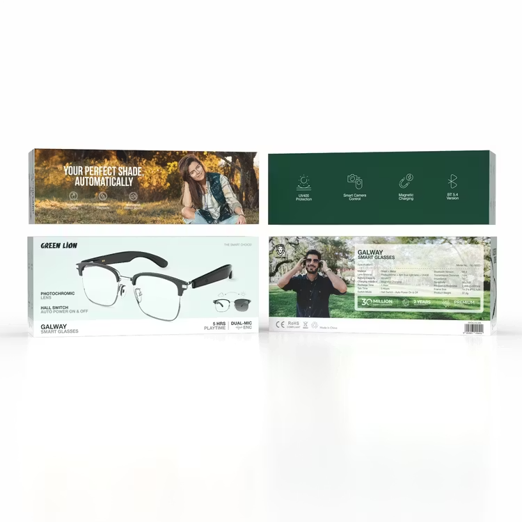 Green Lion Galway Smart Glasses (Photochromic Lens)