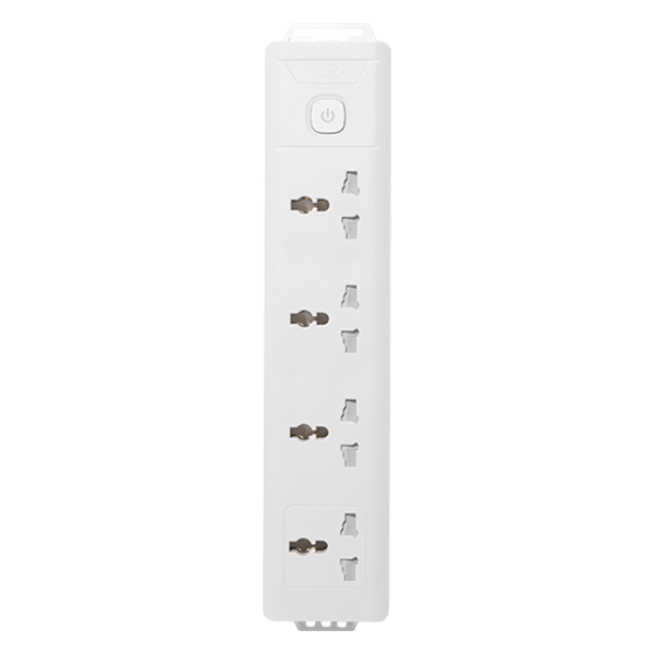 itel 5 Sockets Extension Box - White