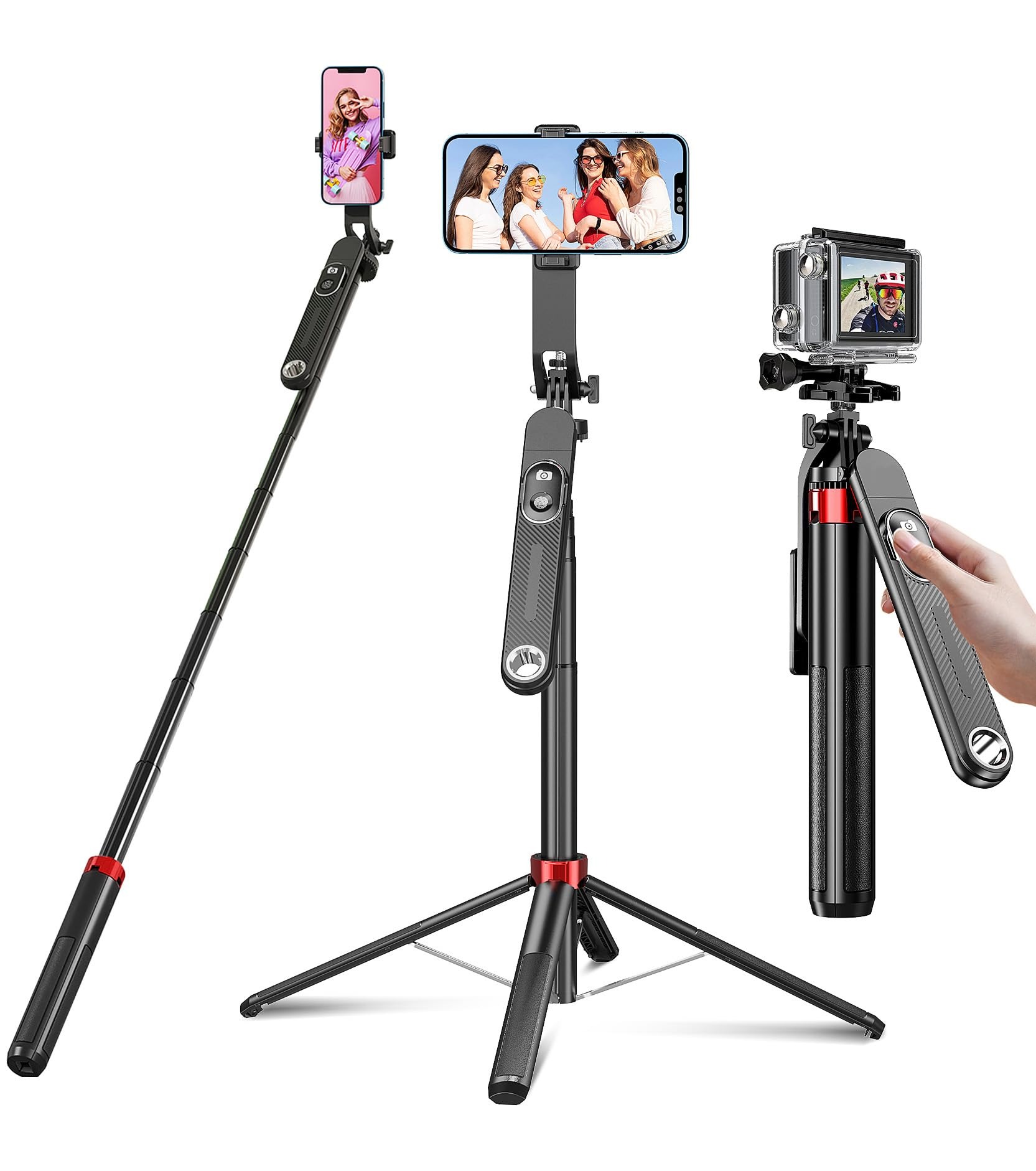 A17 Selfie Stick Tripod and Mobile Phone Holder