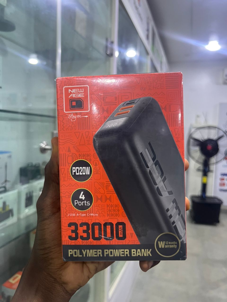 NEW AGE 33000 PD20W POWERBANK TURBO ULTRA 11