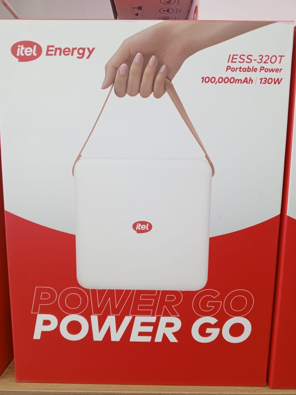 Itel Energy Power Go IESS-320T Portable Power 130W