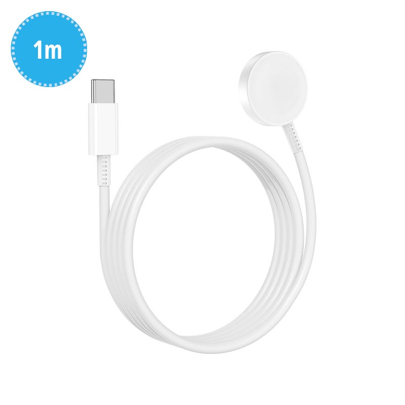 Apple Watch Magnetic Fast Charger to USB-C Cable(1M) Threaded