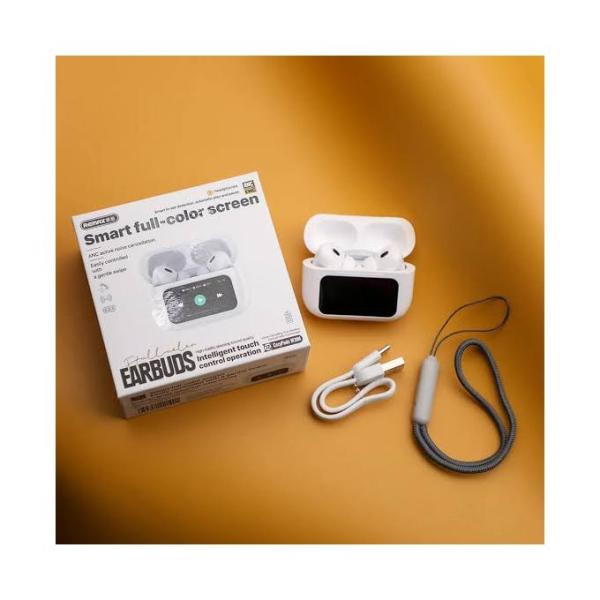 Remax ANC Earbuds - Smart Full-Color Screen Display