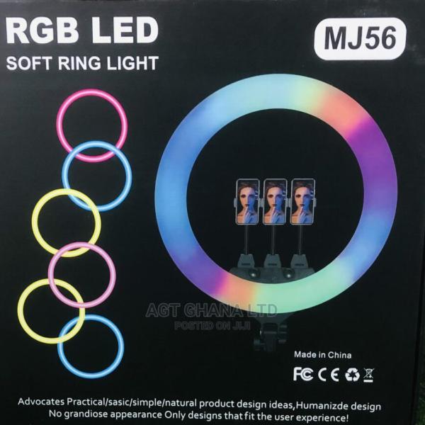 MJ-56 LED Ring Light 22 Inches - RGB