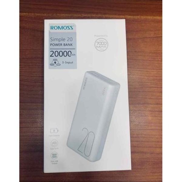 Romoss PowerBank -  27000mAh  -  65w - BLACK