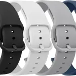 Plain Silicone Strap For Smart Watch