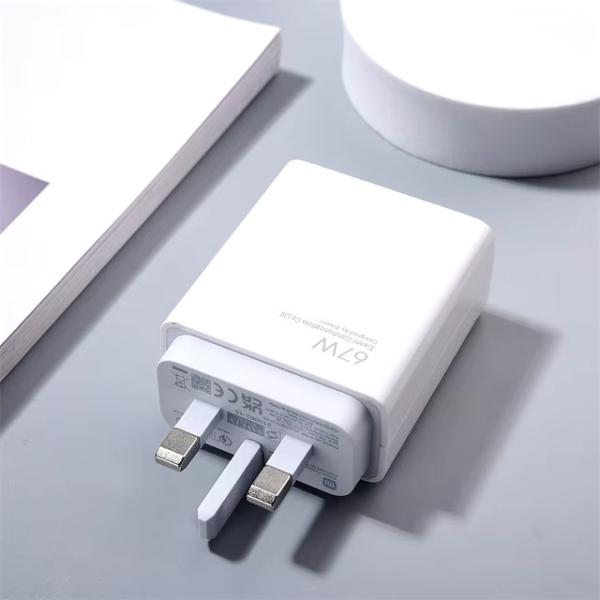 Xiaomi 67W Fast Charger and Type C Charging Adapter Only - White