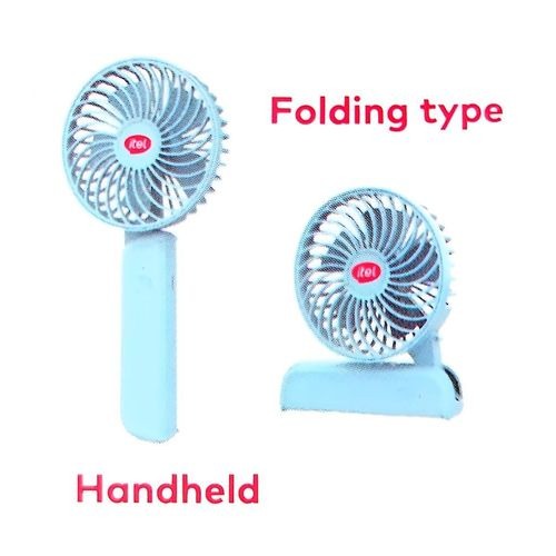 itel Foldable Handheld Rechargeable Fan