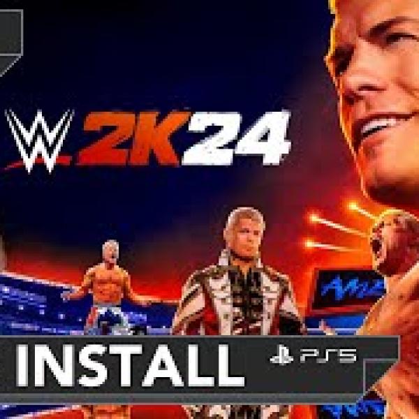 WWE 2k24 PS5